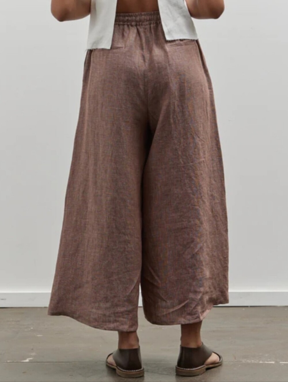 Zii Ropa Raf Wide Leg Pant In Arbutus - Picture 3 of 16
